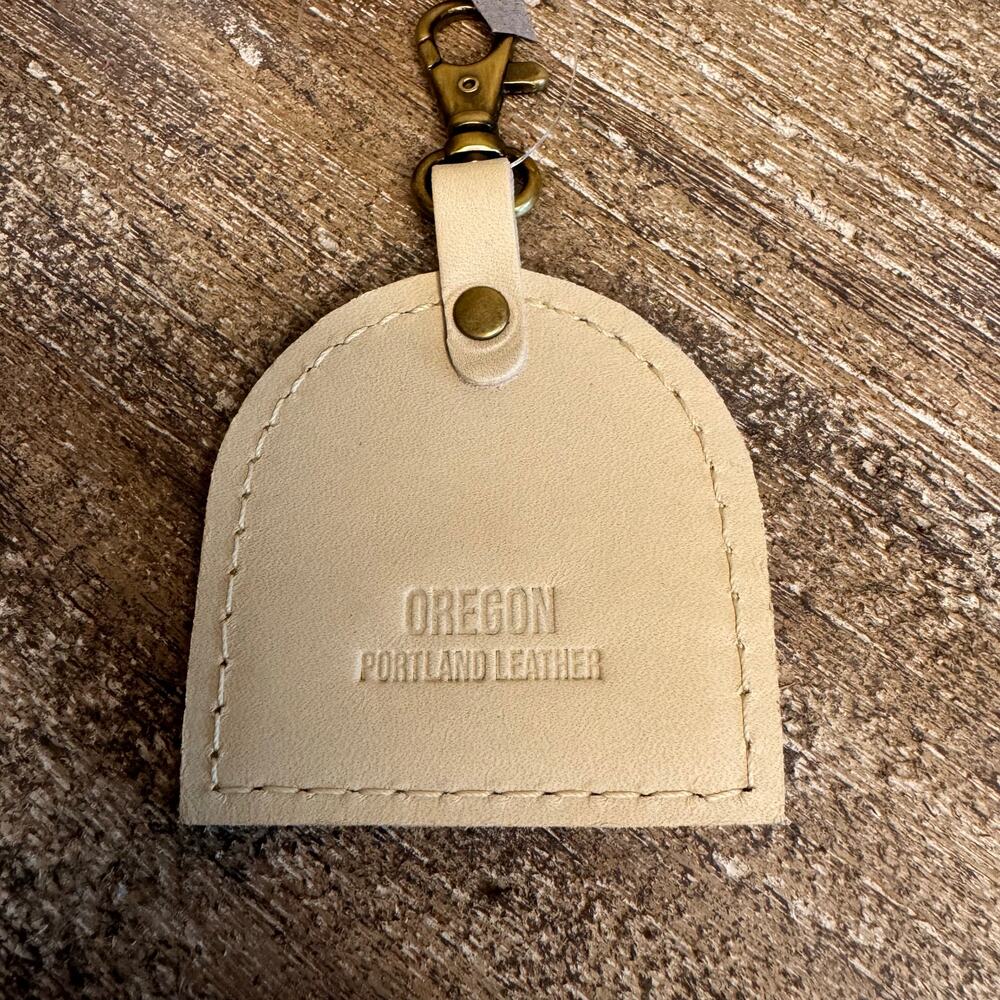 Portland Leather Oregon Charm BONE FAST SHIP MOUNTAIN Bag Charm Pacific NW - Picture 6 of 6